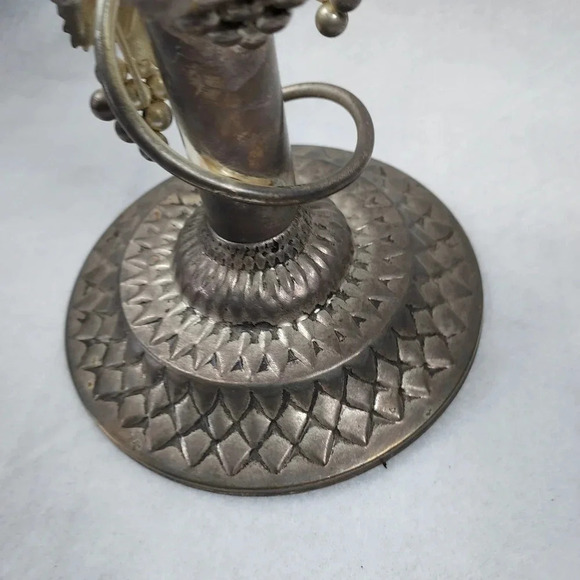 Silverplate Grapevine Candlestick - Picture 6 of 6